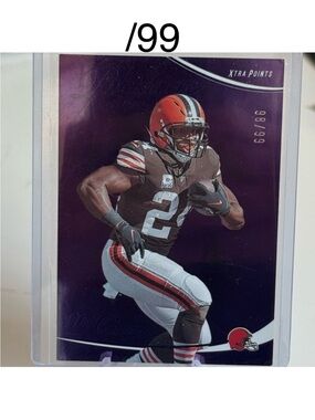 2023 Nick Chubb /99 Purple Panini Prestige Xtra Points. Mint condition